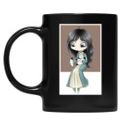 Кружка цветная UV-DTF