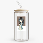 Банка с бамбуковой крышкой