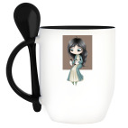 Кружка с ложкой