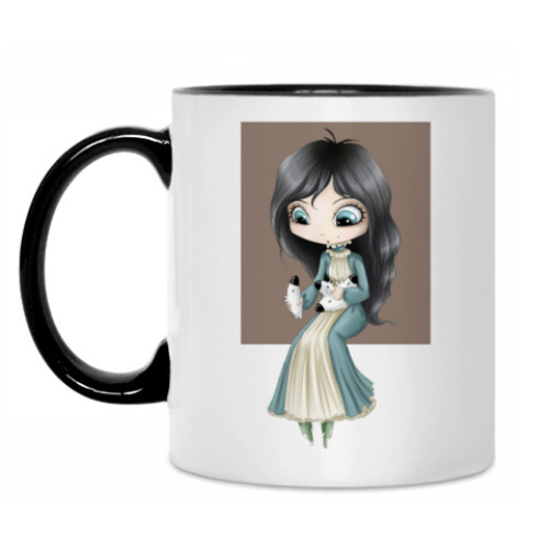 Кружка с принтом 'Муза'