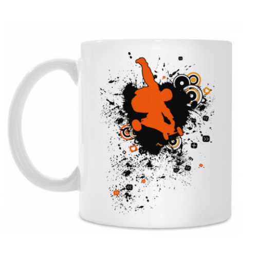 Кружка с принтом Маунтинборд