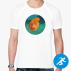 Мужская спортивная футболка