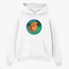 Толстовка худи оверсайз