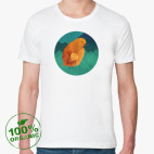 Мужская футболка органик