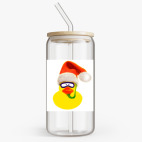 Банка с бамбуковой крышкой