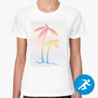 Женская спортивная футболка