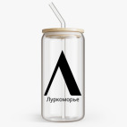 Банка с бамбуковой крышкой