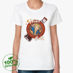 Женская футболка органик