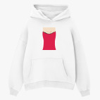 Толстовка худи оверсайз