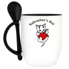 Кружка с ложкой