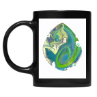 Кружка цветная UV-DTF