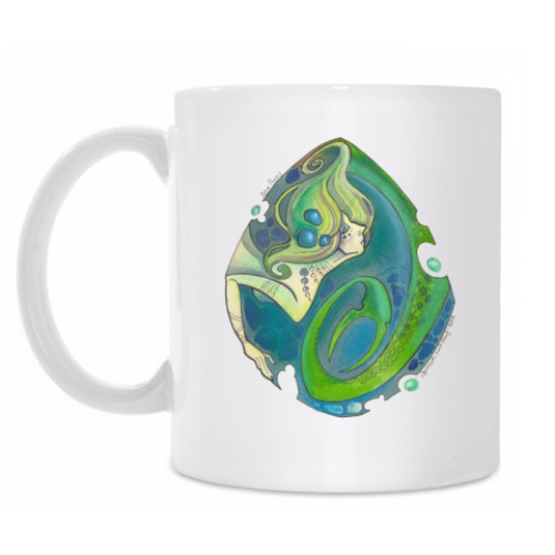 Кружка с принтом Ундина