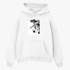 Толстовка худи оверсайз