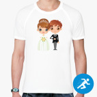 Мужская спортивная футболка