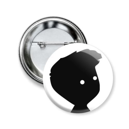 Значок 50мм с принтом LIMBO