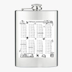 Фляжка стальная