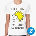 Женская спортивная футболка