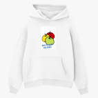 Толстовка худи оверсайз