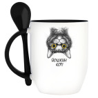 Кружка с ложкой