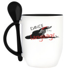 Кружка с ложкой