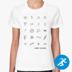 Женская спортивная футболка