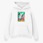 Толстовка худи оверсайз