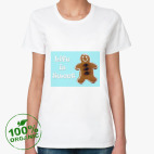 Женская футболка органик