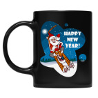 Кружка цветная UV-DTF