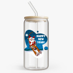 Банка с бамбуковой крышкой