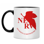 Кружка двухцветная