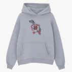 Толстовка худи оверсайз