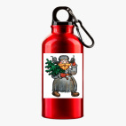 Металлическая бутылка 400 мл UV-DTF