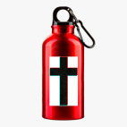 Металлическая бутылка 400 мл UV-DTF