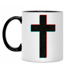 Кружка двухцветная