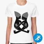 Женская спортивная футболка