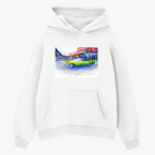 Толстовка худи оверсайз