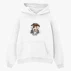 Толстовка худи оверсайз