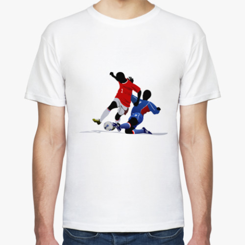 Футболка с принтом Футбол