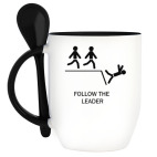 Кружка с ложкой