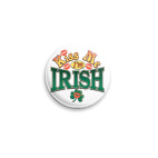 Значок 25 мм  'Kiss me - I'm Irish'