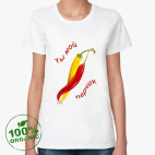 Женская футболка органик