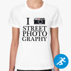 Женская спортивная футболка