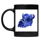 Кружка цветная UV-DTF