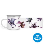 Динозавр, крылья, арт, искусство, рисунок