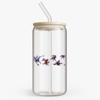 Банка с бамбуковой крышкой