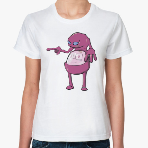Классическая футболка Monsters / Pink monster