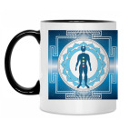 Кружка двухцветная