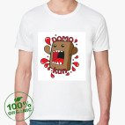 Мужская футболка органик