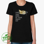 Женская футболка органик