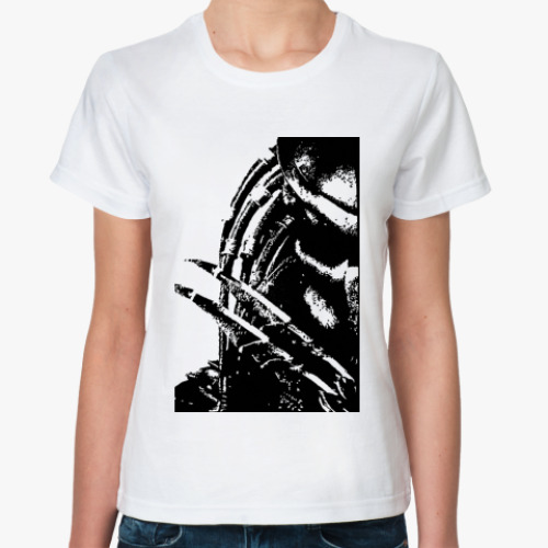 Классическая футболка с принтом Predator
